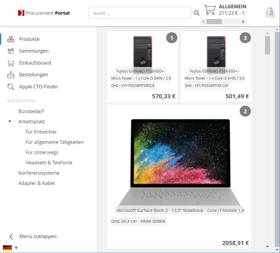 Procurement Portal