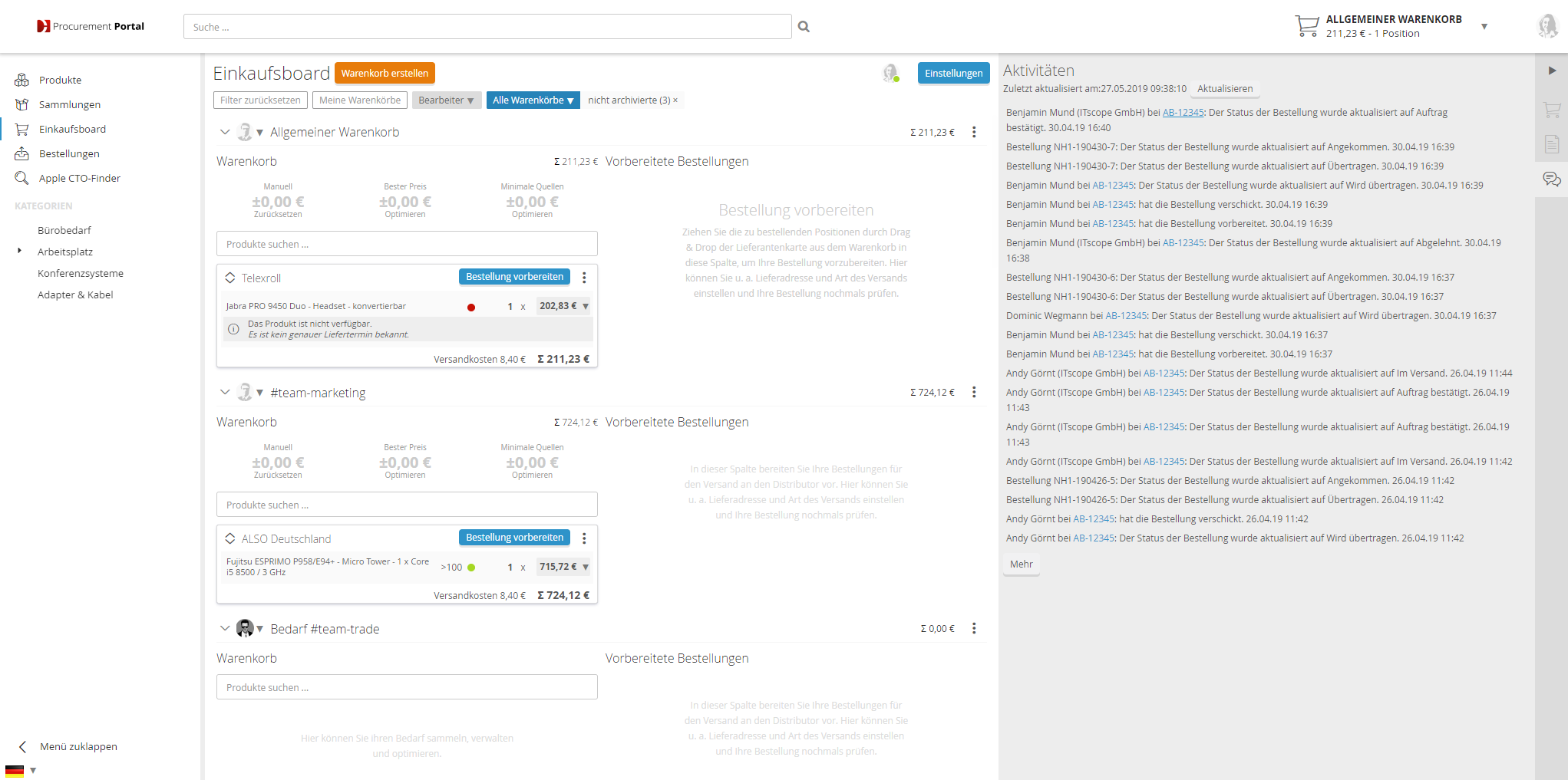 Procurement Portal